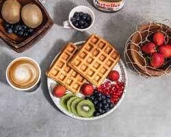 Boekweit wafels maken
